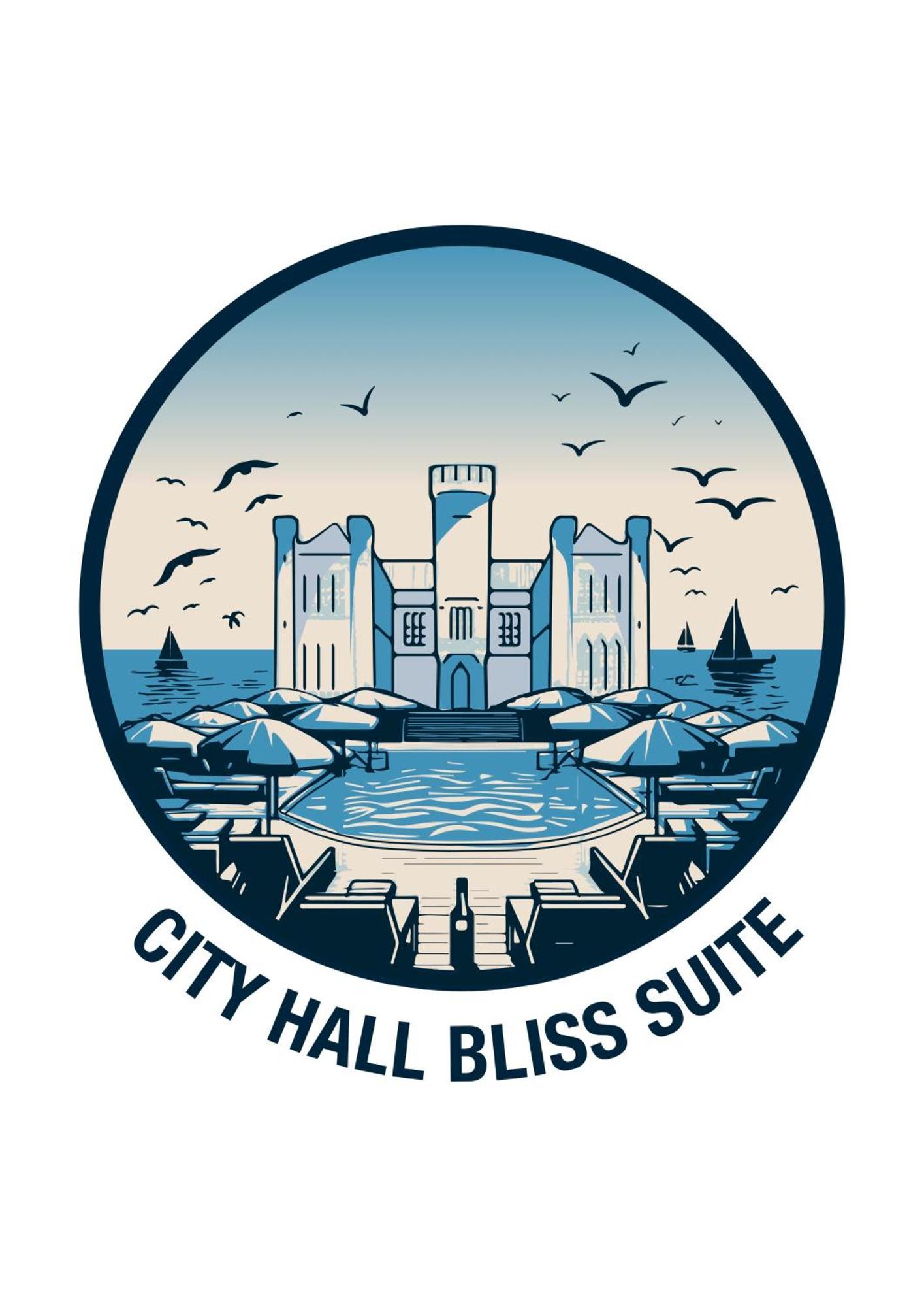 City Hall Bliss Suite - Premium Apartament Z Balkonem I Widokiem Na Ratusz Kołobrzeg Eksteriør bilde